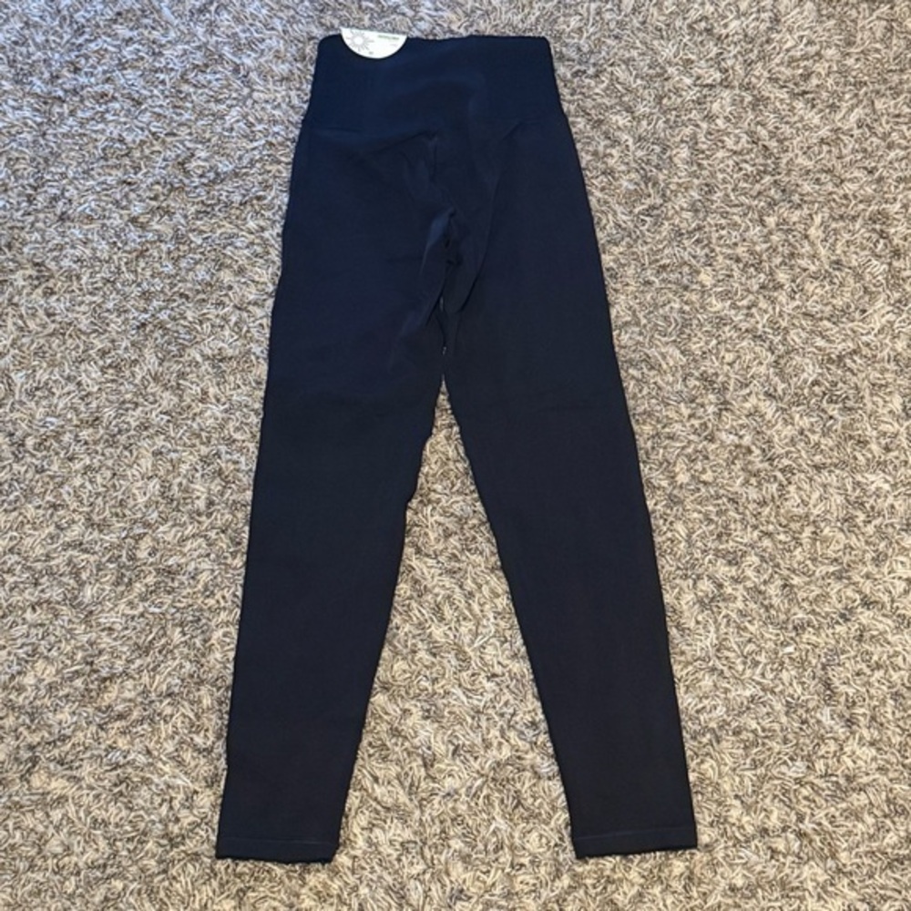 NWT OFFLINE By Aerie Real Me Smocked Legging Black Sz XS - Picture 7 of 10